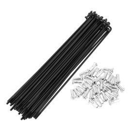 BULLSPANN 1 Set 14G 139 mm Length Bicycle Spoke with 14G 12 mm Length Nipple