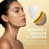 Inoxidable Kit Cepillo Facial Contorno Linfático Reducir Hinchazó