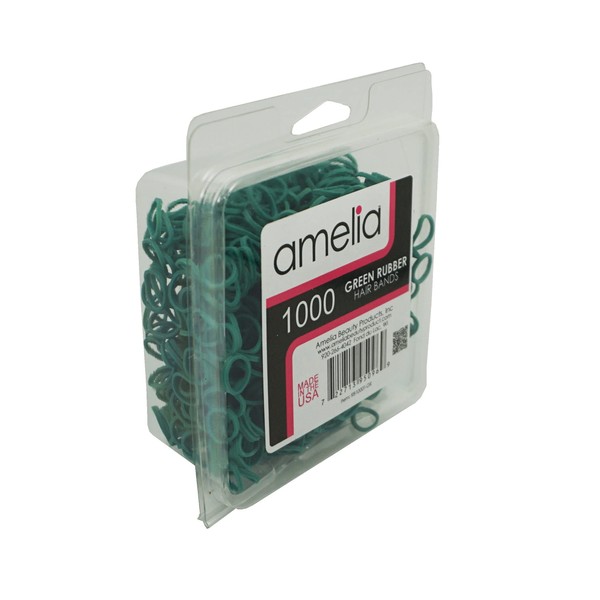 Amelia Beauty | 1000 Count 1/2" Rubber Bands | Premium
