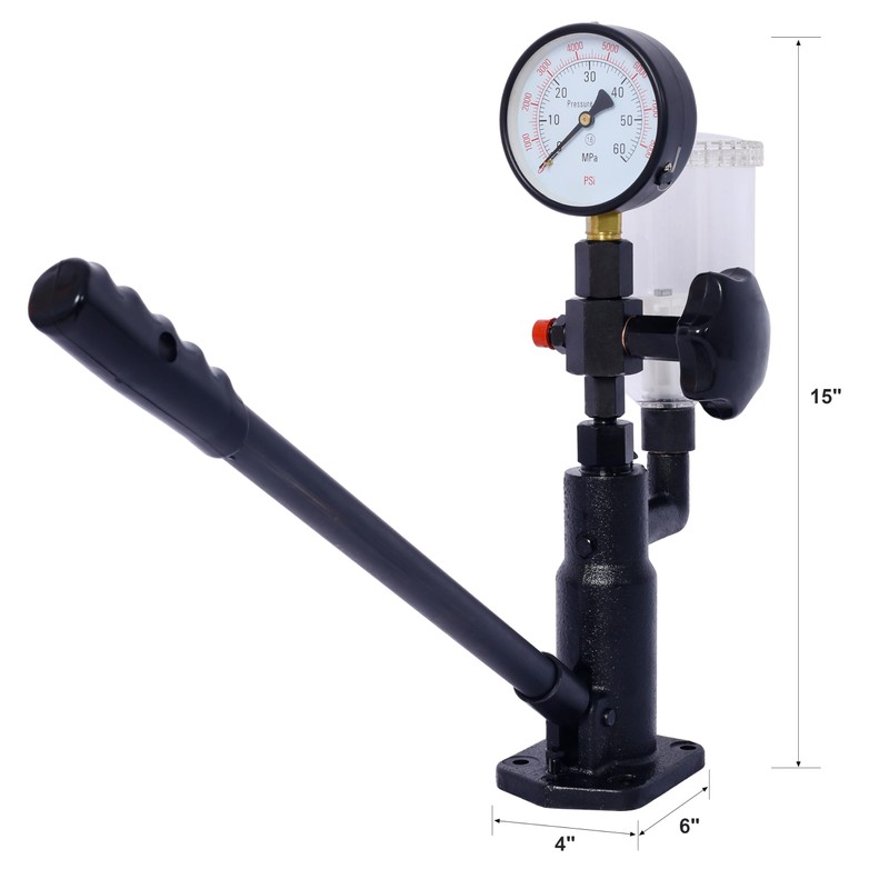 Donext 600 Bar Diesel Fuel Injector Tester, 8000PSI Diesel Injector