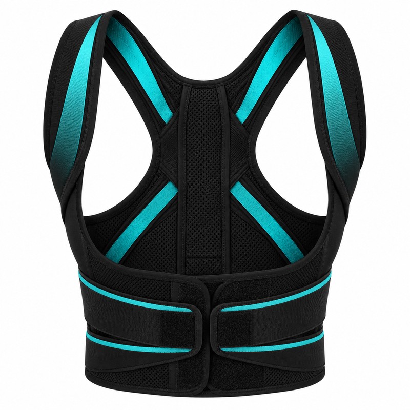Adjustable Posture Corrector Back Brace for Men and Women, Breathable