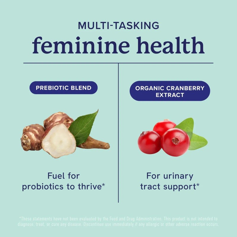 Desnutrición Probiótica Vaginal: 50 Mil Millones De Cfu Con