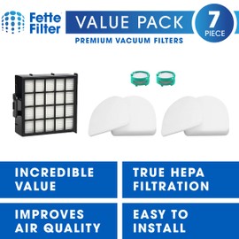 AZ4000 filter set compatible with Shark Detect Pro Max Upright Vacuum AZ4000 AZ4002 AZ4000C AZ4002W 1 Hepa Filters + 2 Foam & Felt Sets + 2 Odor Cartridges # XFFKAZ4000 XHFAZ4000 1541FC3000