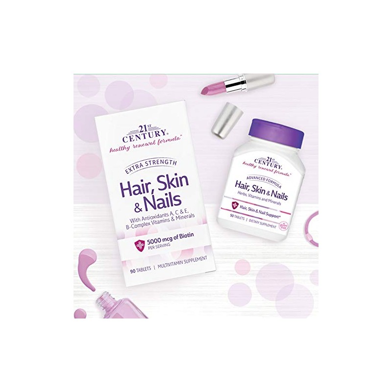 21st Century 21st Century Hair, Skin and Nails Extra Strength