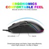 RGB Gaming Mouse 7200DPI USB Mouse Wired 6 Keys ABS