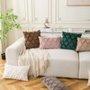 Cozoomy Set of 2 Soft Moroccan Throw Pillow Covers 18x18