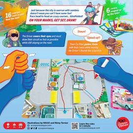 Scorpion Masqué Turbo Kidz | Dexterity Racing Game | Ages 7+ | 2 to 8 Players | 20 Minutes