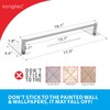 Songtec Bathroom Towel Bar 16-inch, No Drill Stick On Towel