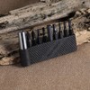 ROXON 9 Piece Bit Set with Magnetic Extended Holder for