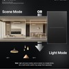 MOES Zigbee - Interruptor inteligente táctil ZigBee Star Feather 2026,