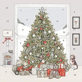 Sally Swannell Large Advent Calendar Christmas Card