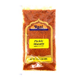 Rani Pickle (Achar) Masala Natural Indian Spice Blend 3.5oz (100g) ~ All Natural | Vegan | Gluten Friendly | NON-GMO | No colors | Indian Origin