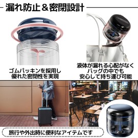 East Leaf Mouthpiece Case Denture Retainer Cleaning Case Portable Leak Proof Airtight Container Black