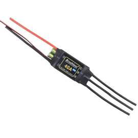 KINGMODEL RC 40A Brushless BHLeli ESC 2-6S LiPo Battery UBEC HV 3A/5V Output FPV Racing Quad Helicopter Aircraft Fixed Wing Multi-axis Drone Quadcopter Airplane