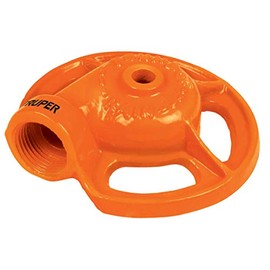 Truper SAPO-1, Aspersor metálico, tipo sapo, de chorro fino