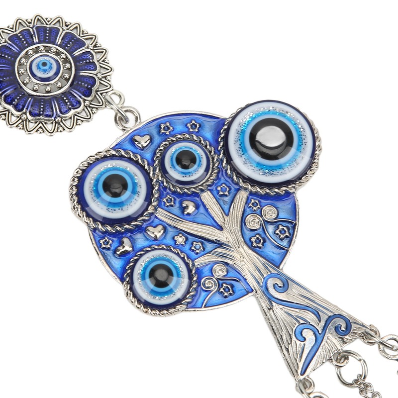 Evil Eye Pendant Life Tree Design Prevent Bad Energy Bring