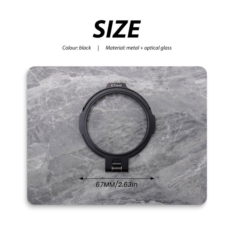 Peakloong ND Quick Release Switch Bracket Lens Filter for DSLR