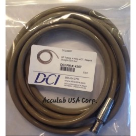 DCI Dental Handpiece Tubing, Dci Four Hole Tubing 7', Pn# 435T, Dark Surf