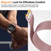 Milanais Strap Compatible with Garmin Instinct 2, Double Magnetic Classic