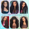 SOSATISFY 13x6 Deep Wave Lace Front Wigs Human Hair 200