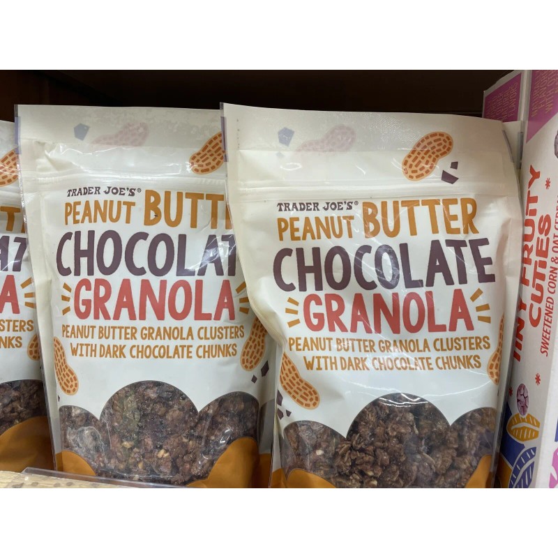Trader Joe's 2 Pack Trader Joe's Peanut Butter Chocolate Granola