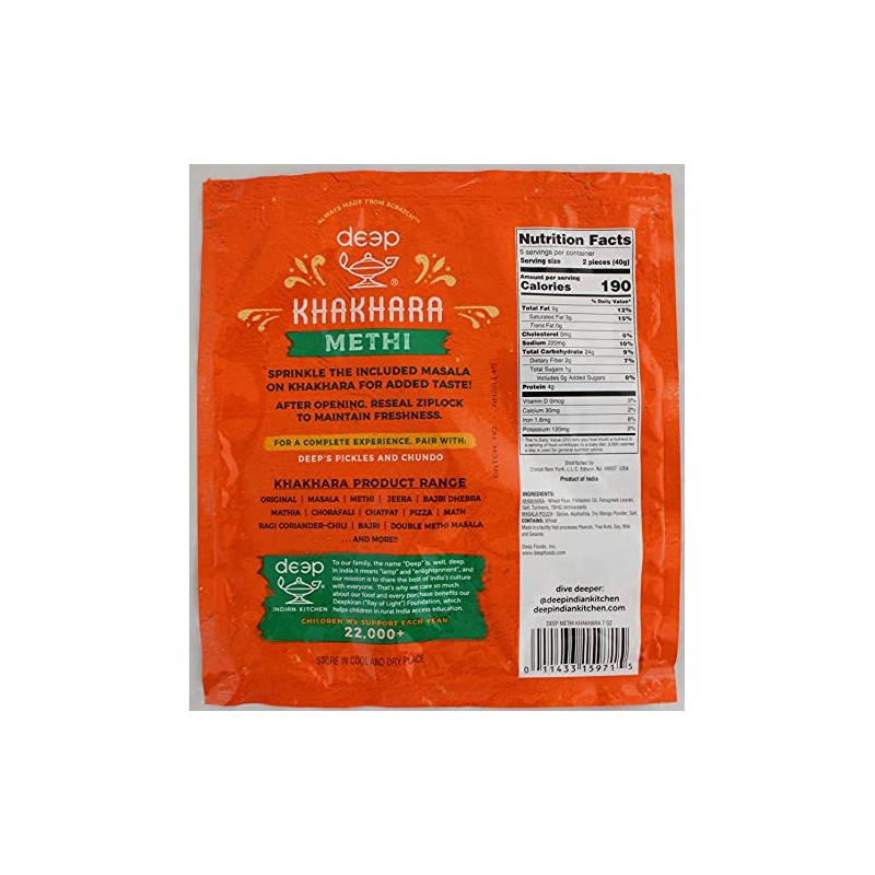Methi Khakhra 7 oz