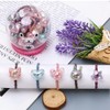 20 Pcs Children Elastic Hair Ties Blingbling Cute Candy Color
