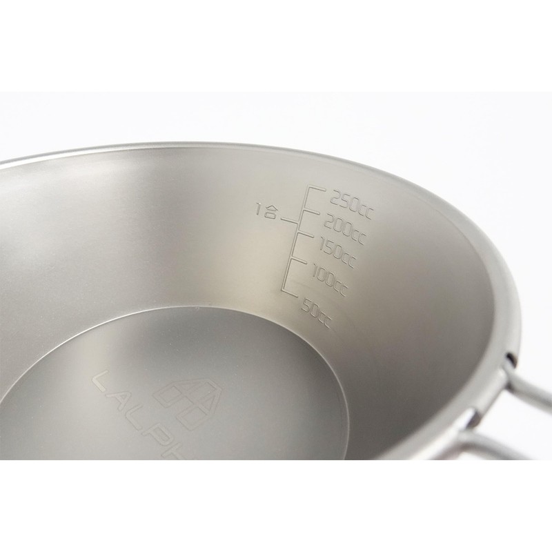 LALPHA Titanium Shera Cup, 11.2 fl oz (330 ml), S