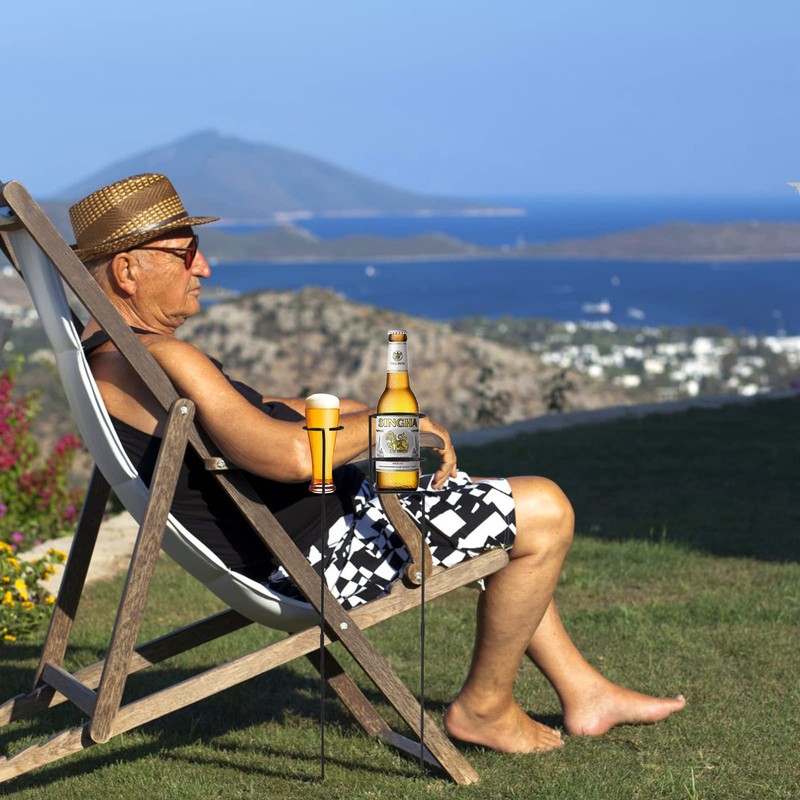 Urban Deco Heavy Duty Drink Holder Set of 7, Outdoor
