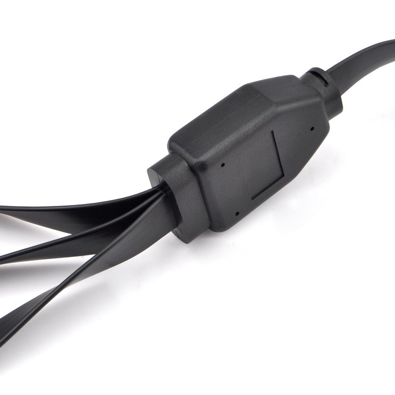 iKKEGOL OBD2 OBDII 1 to 3 Ultra Low Profile 16