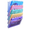 Ultimate Office StationMate Wall File Organizer, 5 Tier Vertical Mount
