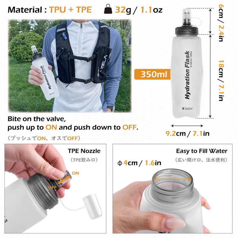 Triwonder Running Backpack, 2.8 gal (7 L) Running Backpack, Ultra