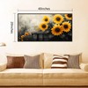 The Mode Art Sunflower Wall Art Canvas Painting, 20 x