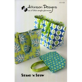 Atkinson Designs Stand and Stow Tote Bag Pattern