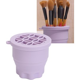 Estera de Limpieza de Brochas de Maquillaje, Taza Limpiadora de Brochas de Maquillaje, Limpiador de Brochas de Maquillaje, Almohadilla de Limpieza de Brochas Cosméticas, Estante