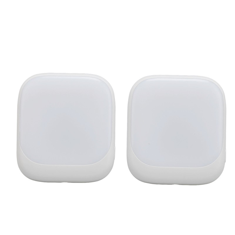2pcs LED Sensing Night Light 2700K Soft White Plug in