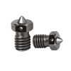 Toaiot 2pcs 3D Printer Nozzle Steel V6 0.4mm Nozzle High