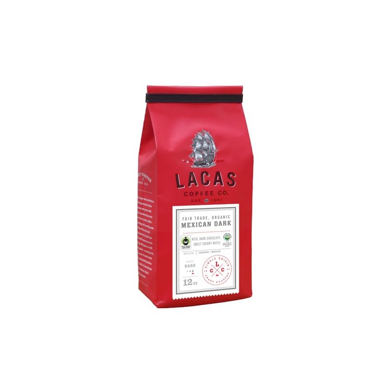 Lacas Coffee Company Fair Trade Organic Mexican Dark - Chiapas