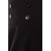 Belsira Circle Skirt Medium-Length Skirt Black XXL