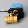DC12-24V 3/4" DN20 Motorisierter Kugelhahn, 2-Draht Automatischer Rücklauf Setup Messing