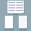 POPRUN 2026 Pocket Weekly Planner (Super Mini Size 3'' x