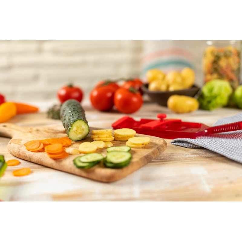 KUHN RIKON Vegetable Slicer Red