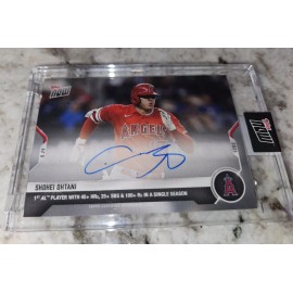 THE ULTIMATE SHOHEI OHTANI REPACK AUTOGRAPH TOPPS NOW TBT LIVING RC DEMAND 50/50