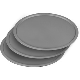 G & S Metal Products Company Baker Eze 12-Inch Nonstick Pizza Pans, Set of 3