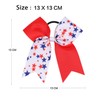 Red White Blue Hair Bow for Women Girls 4th of