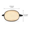 Skylety 3 Pieces Silk Eye Patch Medical Eye Patch for