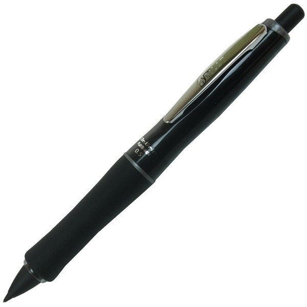 (Japan Import) Pilot Dr.Grip Full-Black Mechanical pencil 0.5mm HDGFB-80R (Silver) by Pilot