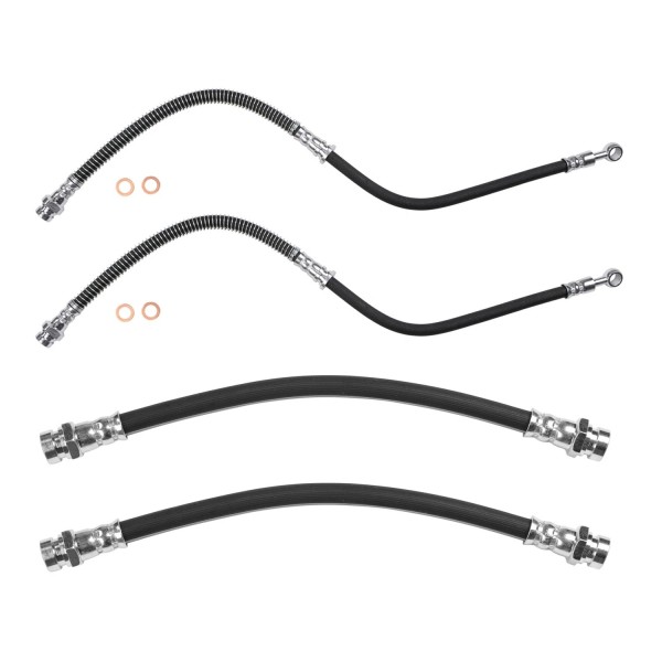Sunsong Front & Rear Brake Hydraulic Hose Kit for Avenger