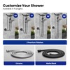 JOMOO Shower Hose, 118 Inch Extra Long Stainless Steel Handheld