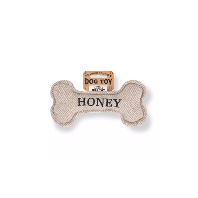 History & Heraldry Squeaky Dog Toy (Honey)